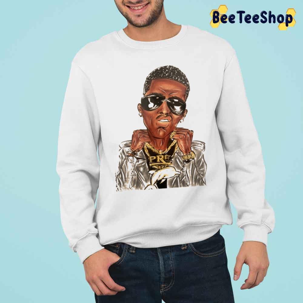 Cartoon Art Pre Young Dolph Trending Unisex Sweatshirt Cartoon Art Pre Young Dolph Trending Unisex Sweatshirt