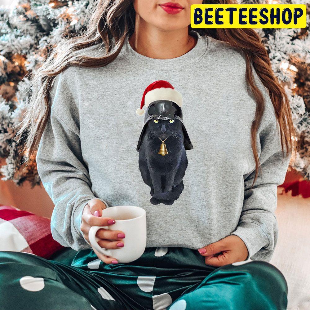 Cat Darth Vader Santa Hat Merry Christmas Catmas Trending Unisex Hoodie Cat Darth Vader Santa Hat Merry Christmas Catmas Trending Unisex Hoodie