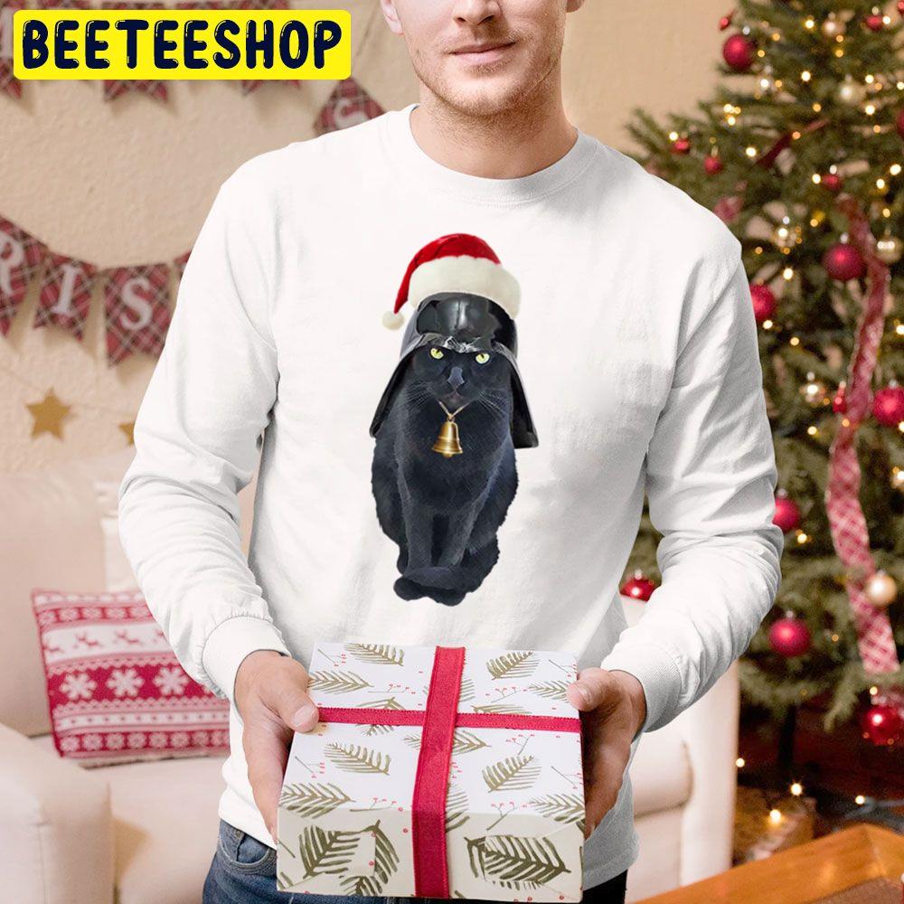 Cat Darth Vader Santa Hat Merry Christmas Catmas Trending Unisex Hoodie Cat Darth Vader Santa Hat Merry Christmas Catmas Trending Unisex Hoodie