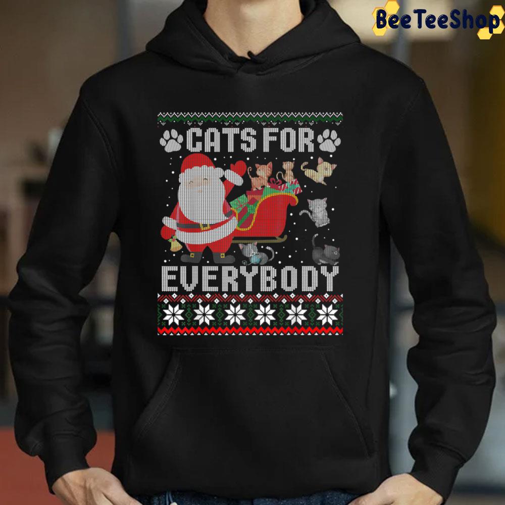 Cats For Everybody Christmas Cute Cat Lover Knit Pattern Trending Unisex Sweatshirt Cats For Everybody Christmas Cute Cat Lover Knit Pattern Trending Unisex Sweatshirt