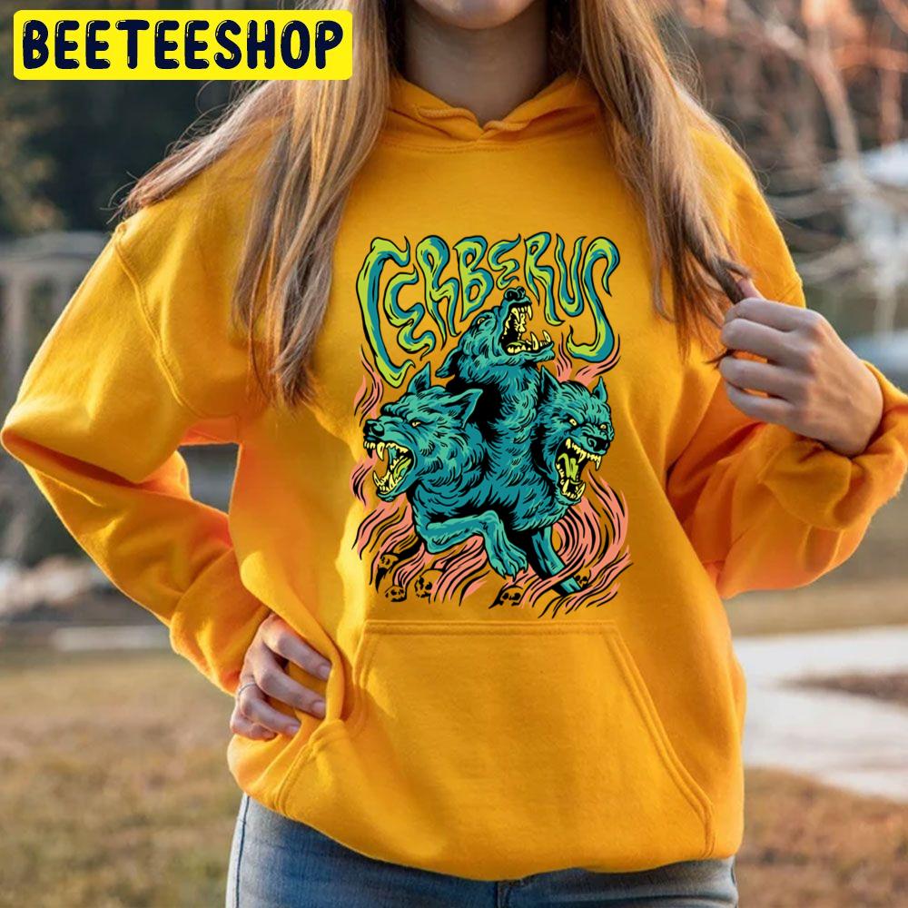 Cerberus Dogs Werewolves Greek Mythology Creatures Trending Unisex Hoodie Cerberus Dogs Werewolves Greek Mythology Creatures Trending Unisex Hoodie