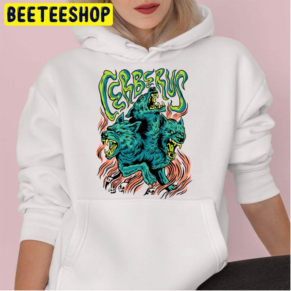 Cerberus Dogs Werewolves Greek Mythology Creatures Trending Unisex Hoodie Cerberus Dogs Werewolves Greek Mythology Creatures Trending Unisex Hoodie
