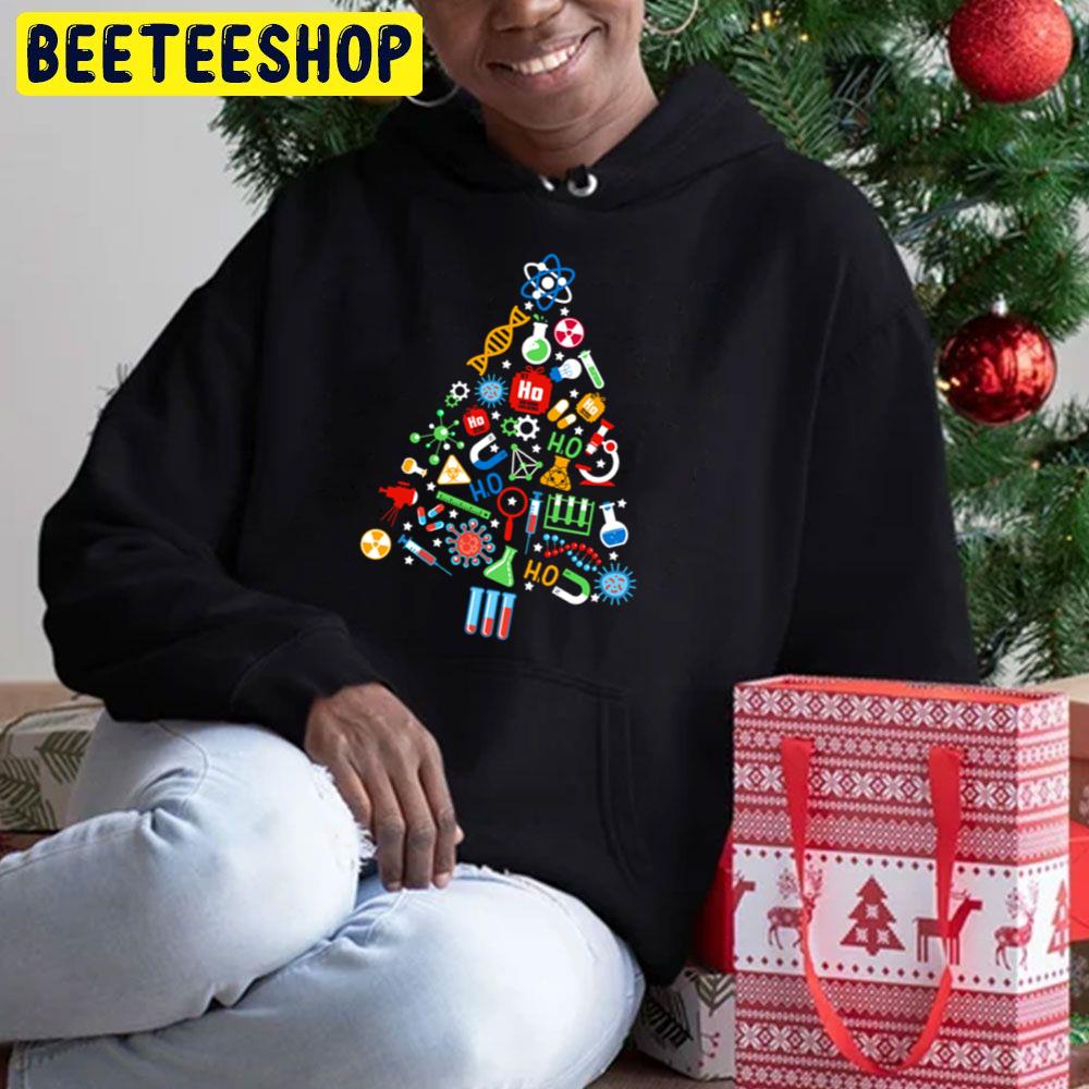 Chemist Tree Knit Christmas Trending Unisex Hoodie Chemist Tree Knit Christmas Trending Unisex Hoodie