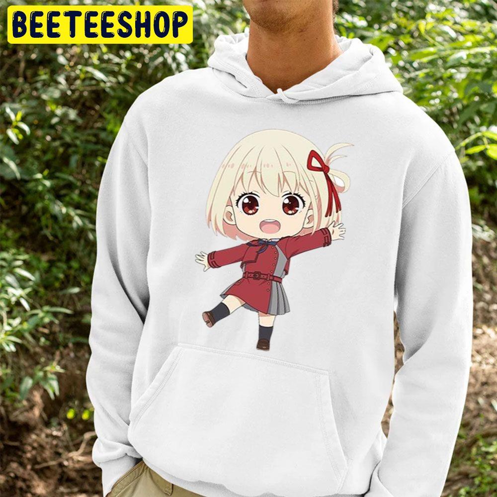 Chisato Nishikigi Lycoris Recoil Chibi Cute Trending Unisex Hoodie Chisato Nishikigi Lycoris Recoil Chibi Cute Trending Unisex Hoodie