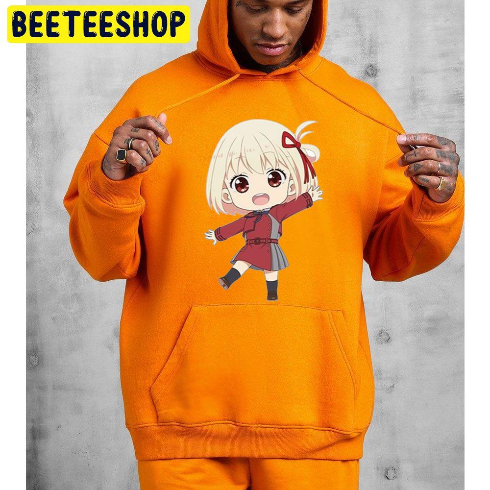 Chisato Nishikigi Lycoris Recoil Chibi Cute Trending Unisex Hoodie Chisato Nishikigi Lycoris Recoil Chibi Cute Trending Unisex Hoodie