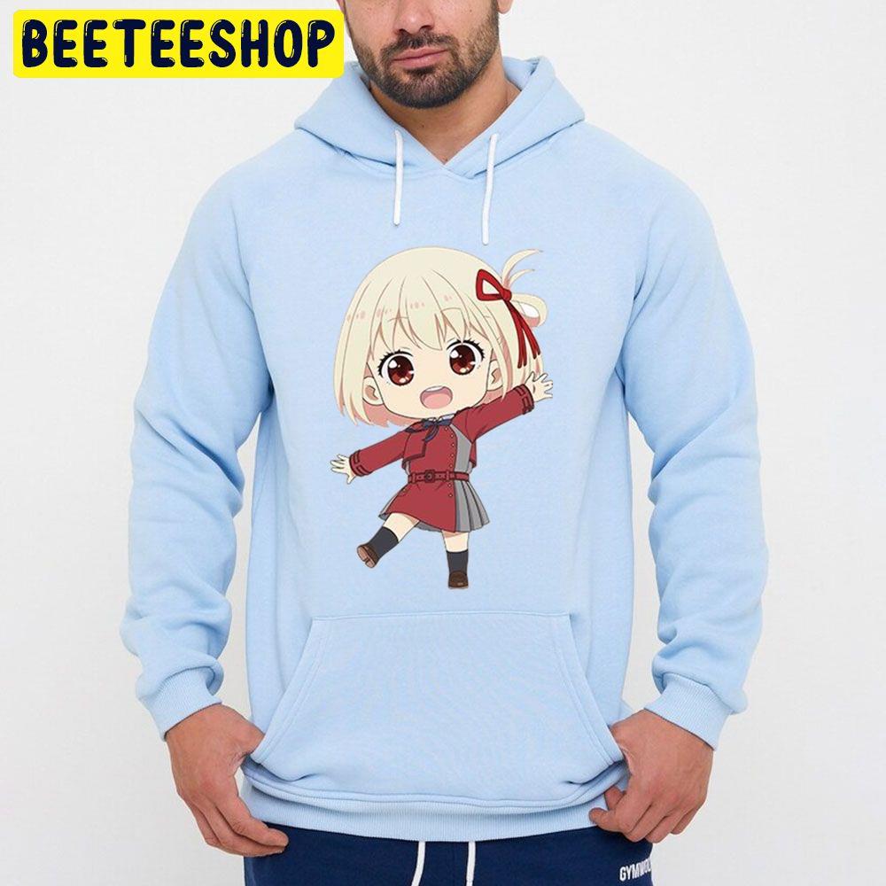 Chisato Nishikigi Lycoris Recoil Chibi Cute Trending Unisex Hoodie Chisato Nishikigi Lycoris Recoil Chibi Cute Trending Unisex Hoodie