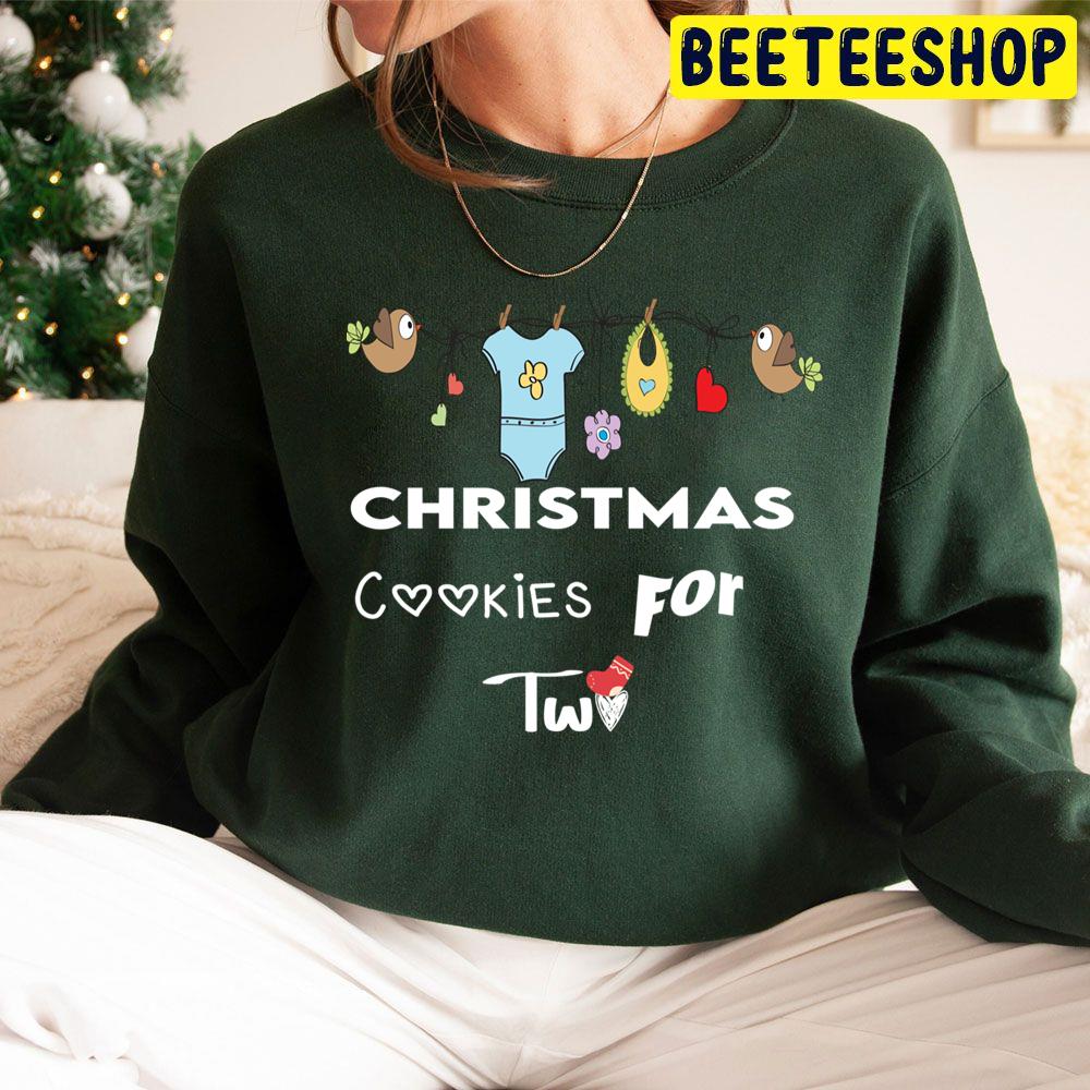 Christmas Cookies For Two Cute Family Trending Unisex Hoodie Christmas Cookies For Two Cute Family Trending Unisex Hoodie