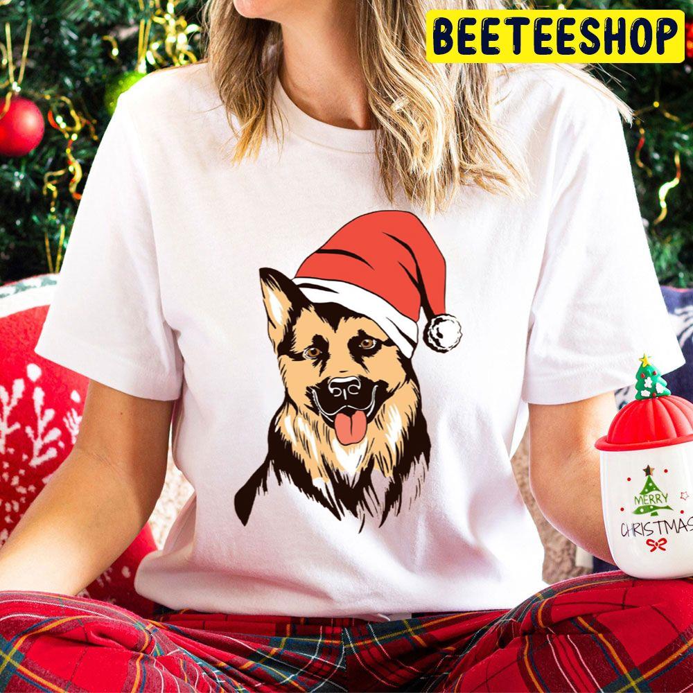 Christmas Dog Lover Santa Hat Trending Unisex Hoodie Christmas Dog Lover Santa Hat Trending Unisex Hoodie