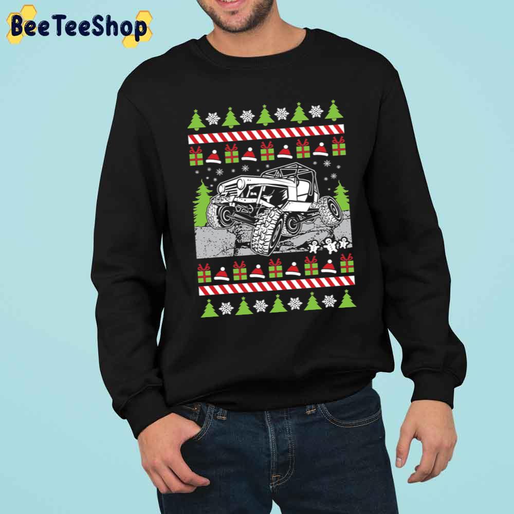Christmas Jeep Knit Pattern Trending Unisex Sweatshirt Christmas Jeep Knit Pattern Trending Unisex Sweatshirt