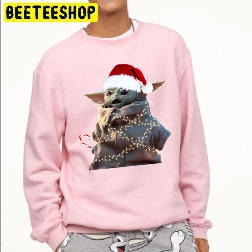 Christmas Light Around Yoda Merry Christmas Trending Unisex Sweatshirt Christmas Light Around Yoda Merry Christmas Trending Unisex Sweatshirt