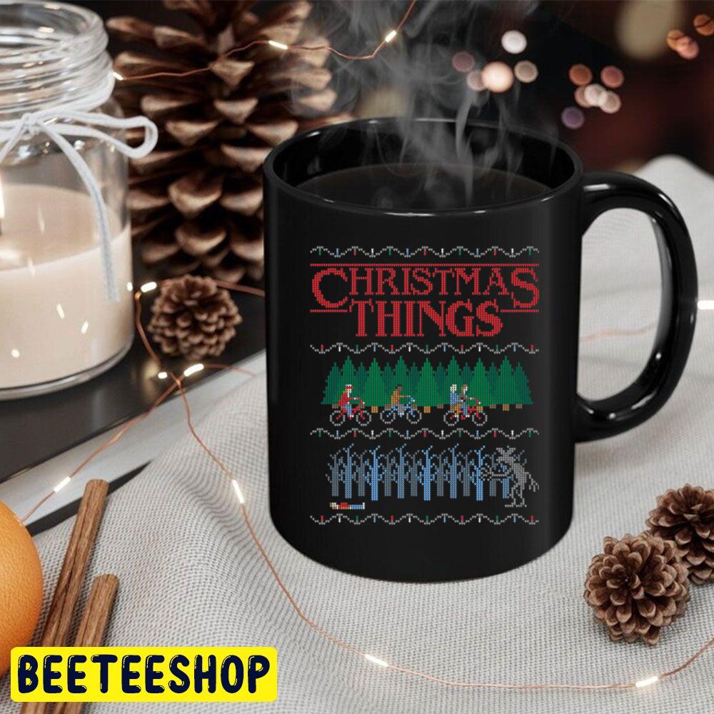 Christmas Things Stranger Things 4 Style Trending Unisex Hoodie Christmas Things Stranger Things 4 Style Trending Unisex Hoodie