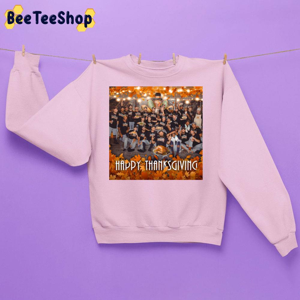 Cleveland Guardians Happy Thanksgiving Trending Unisex Sweatshirt Cleveland Guardians Happy Thanksgiving Trending Unisex Sweatshirt