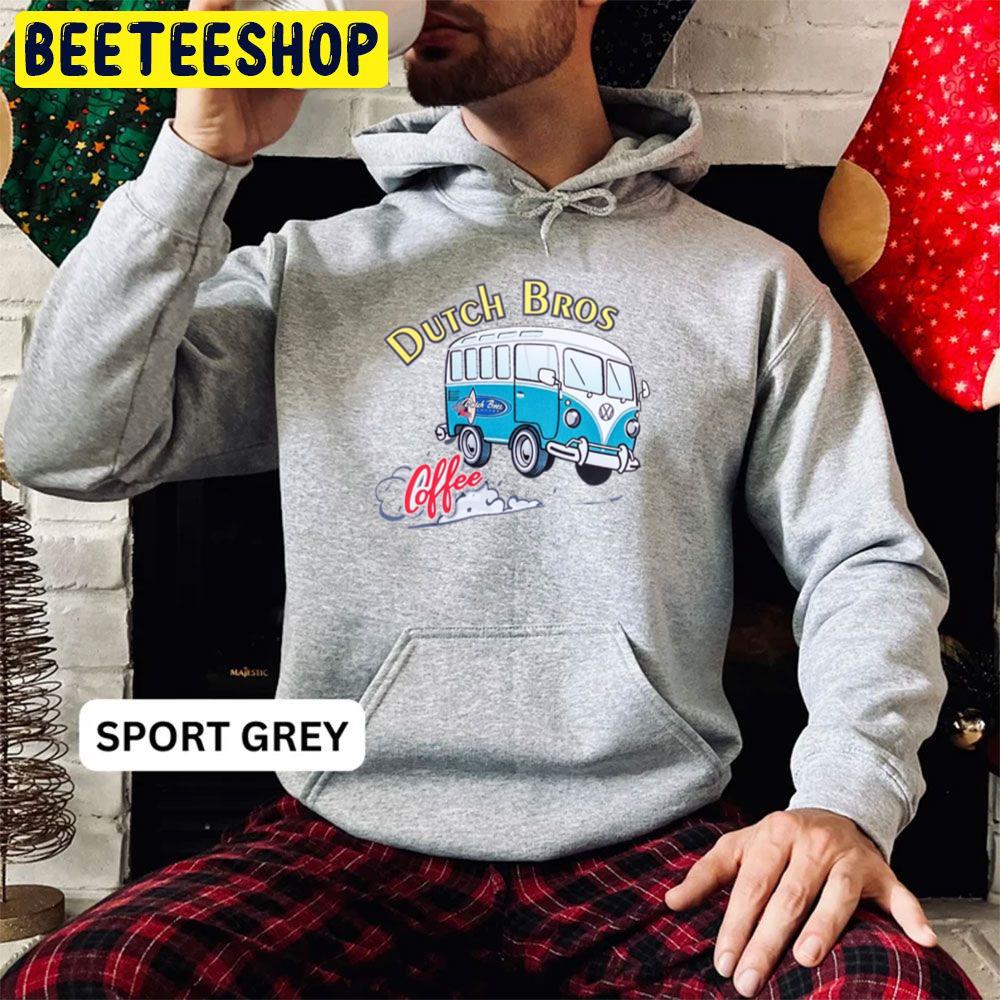 Coffee Hippie Car Dutch Bros Trending Unisex Hoodie Coffee Hippie Car Dutch Bros Trending Unisex Hoodie