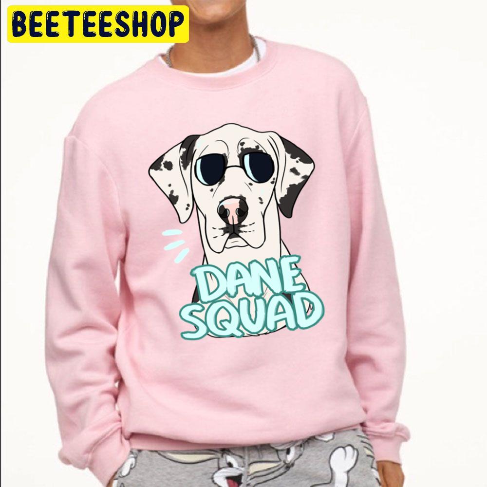 Cool Dane Squad Harlequin Trending Unisex Sweatshirt Cool Dane Squad Harlequin Trending Unisex Sweatshirt