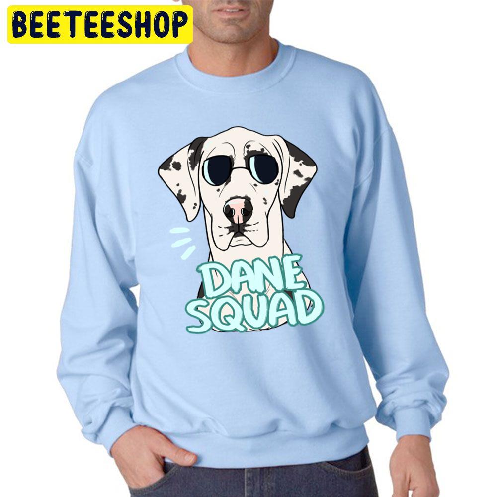 Cool Dane Squad Harlequin Trending Unisex Sweatshirt Cool Dane Squad Harlequin Trending Unisex Sweatshirt