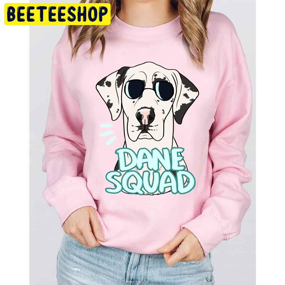Cool Dane Squad Harlequin Trending Unisex Sweatshirt Cool Dane Squad Harlequin Trending Unisex Sweatshirt