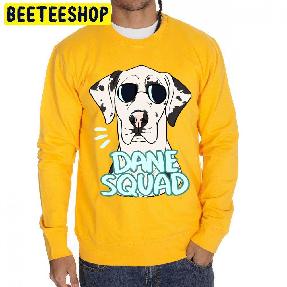 Cool Dane Squad Harlequin Trending Unisex Sweatshirt Cool Dane Squad Harlequin Trending Unisex Sweatshirt