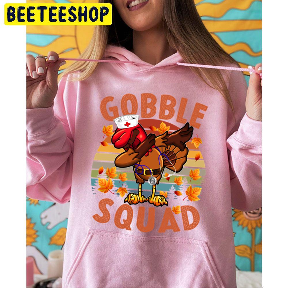 Cool Turley Nurse Thanksgiving Day 2020 Gobble Squad Trending Unisex Hoodie Cool Turley Nurse Thanksgiving Day 2020 Gobble Squad Trending Unisex Hoodie