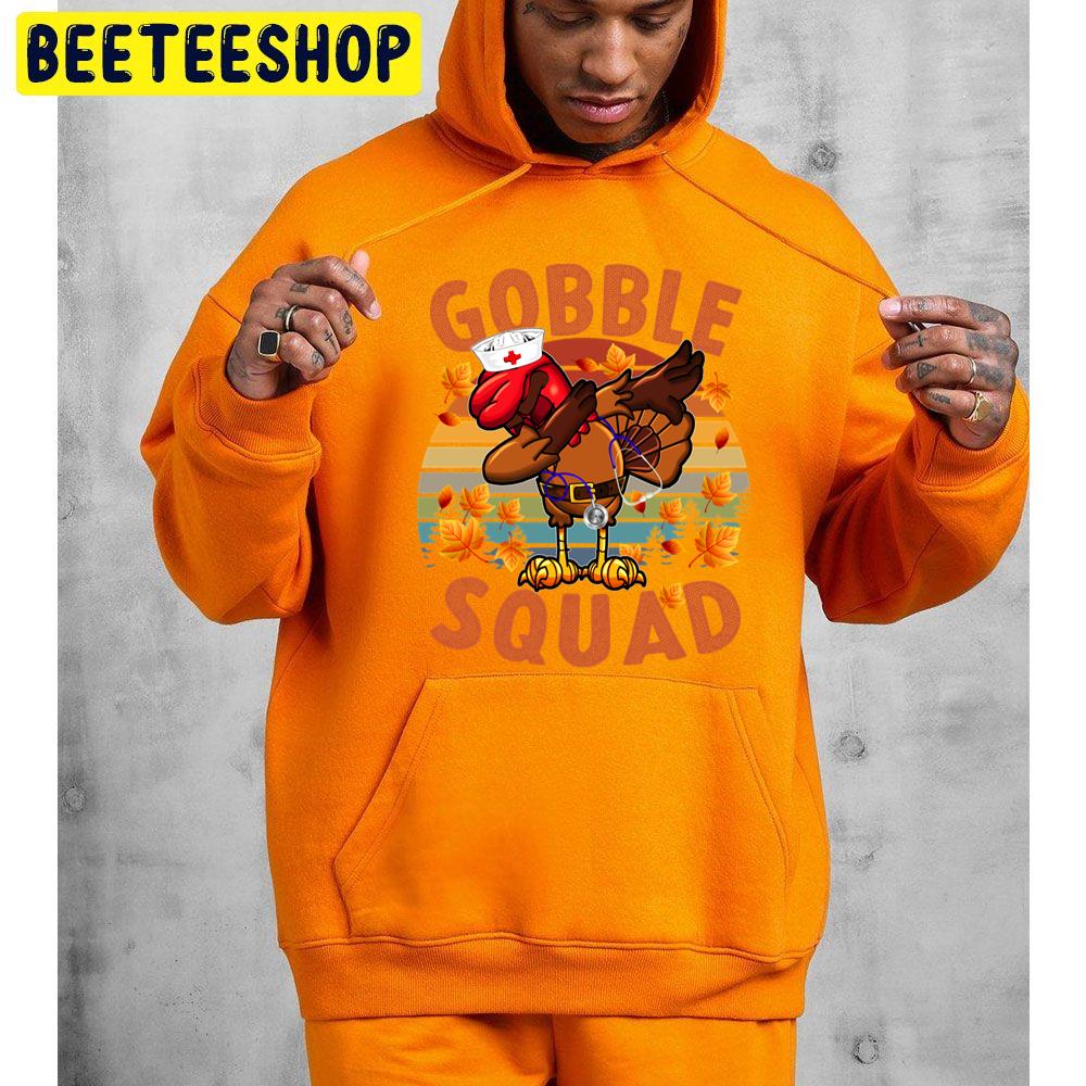 Cool Turley Nurse Thanksgiving Day 2020 Gobble Squad Trending Unisex Hoodie Cool Turley Nurse Thanksgiving Day 2020 Gobble Squad Trending Unisex Hoodie