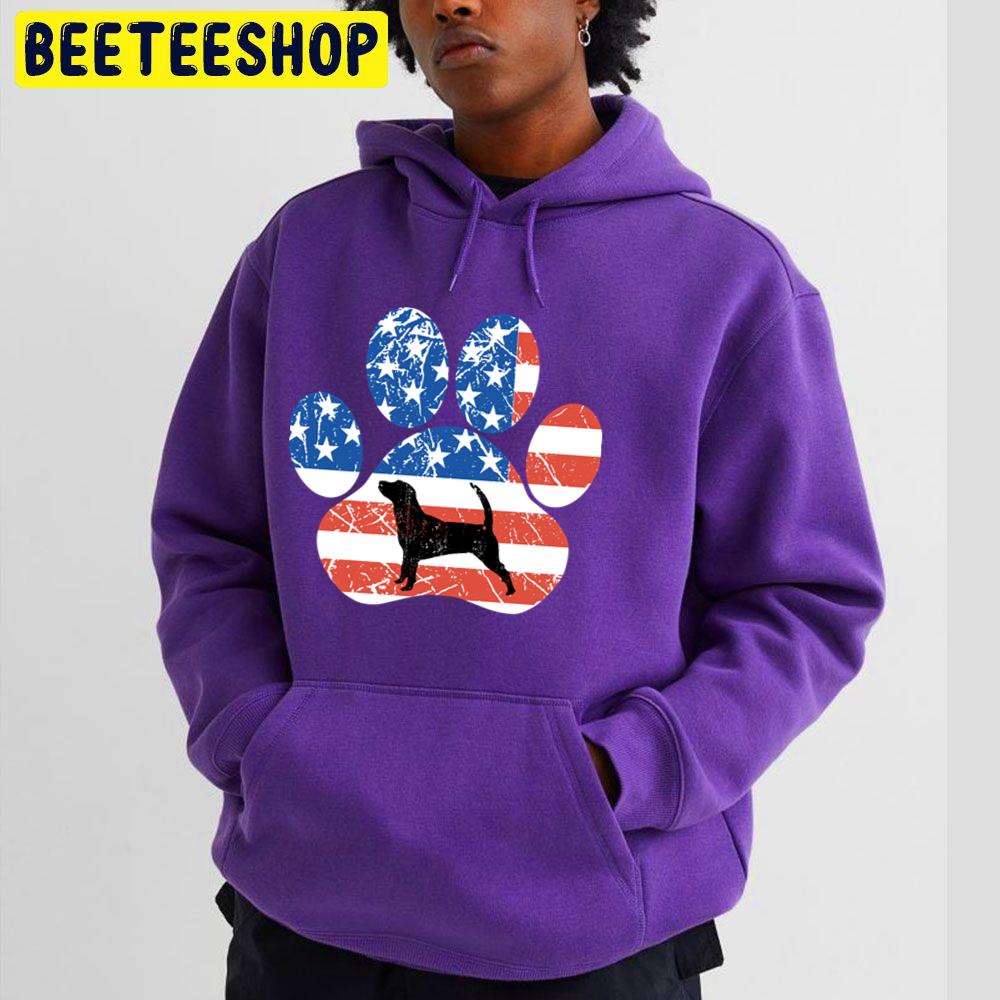 Corgi Dog American Flag Dog Paw Trending Unisex Hoodie Corgi Dog American Flag Dog Paw Trending Unisex Hoodie