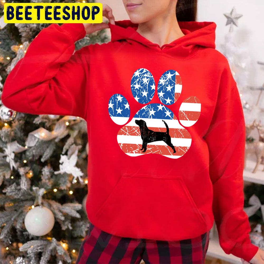 Corgi Dog American Flag Dog Paw Trending Unisex Hoodie Corgi Dog American Flag Dog Paw Trending Unisex Hoodie