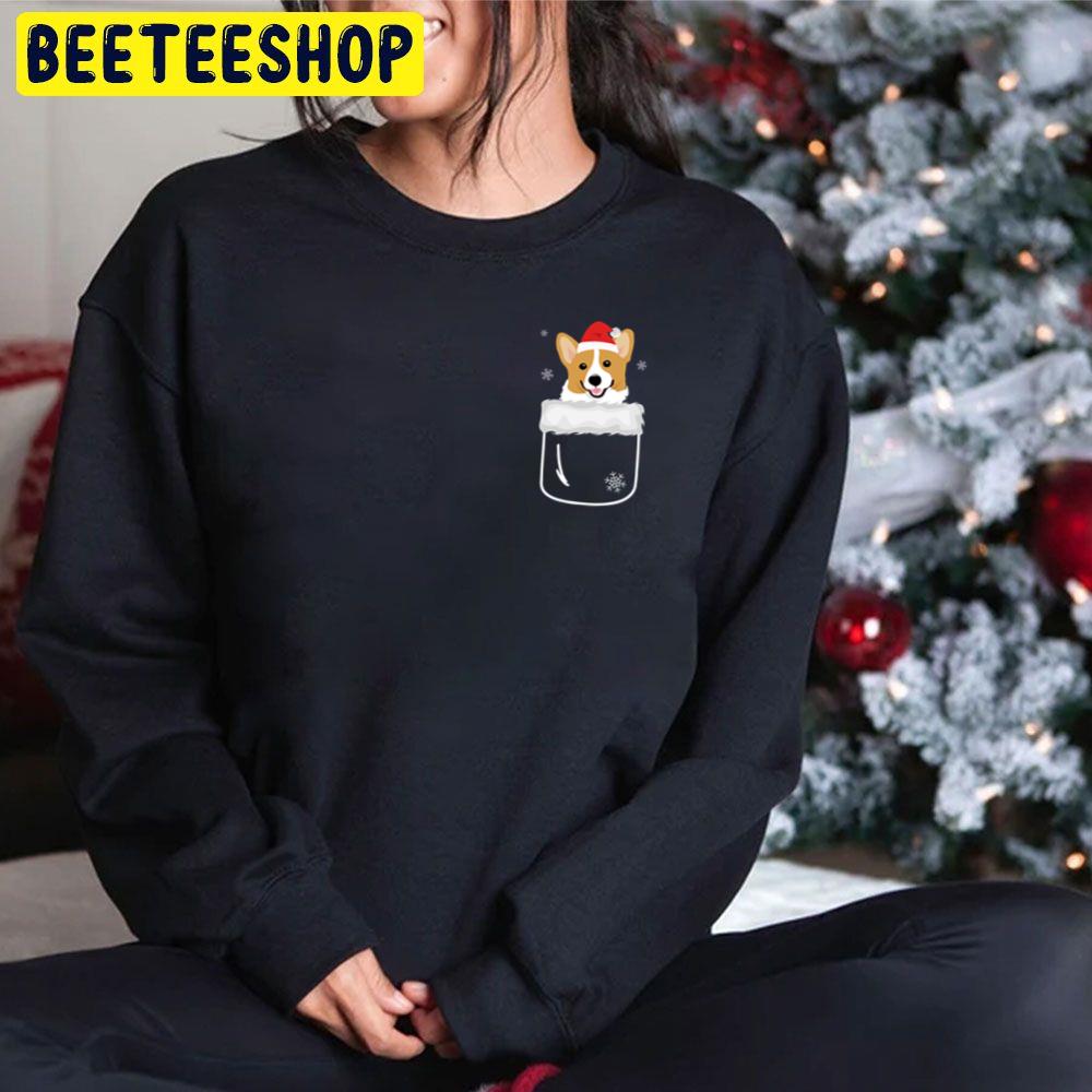 Corgi In Your Front Pocket Funny Christmas Trending Unisex Hoodie Corgi In Your Front Pocket Funny Christmas Trending Unisex Hoodie