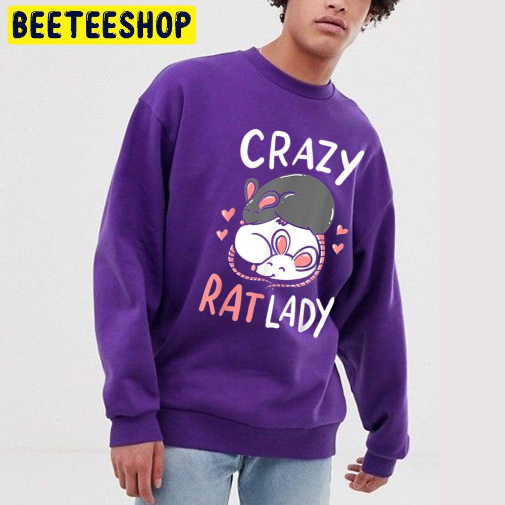 Crazy Rat Lady Trending Unisex Sweatshirt Crazy Rat Lady Trending Unisex Sweatshirt