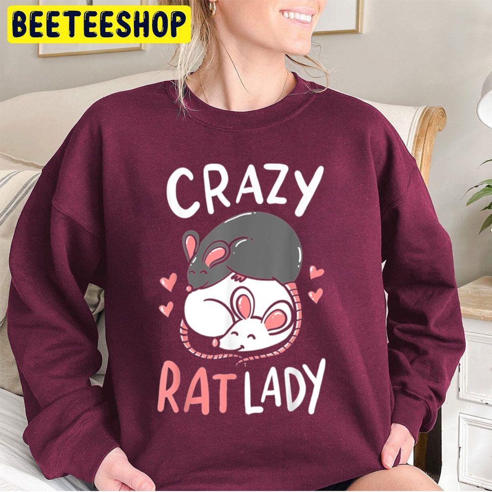 Crazy Rat Lady Trending Unisex Sweatshirt Crazy Rat Lady Trending Unisex Sweatshirt