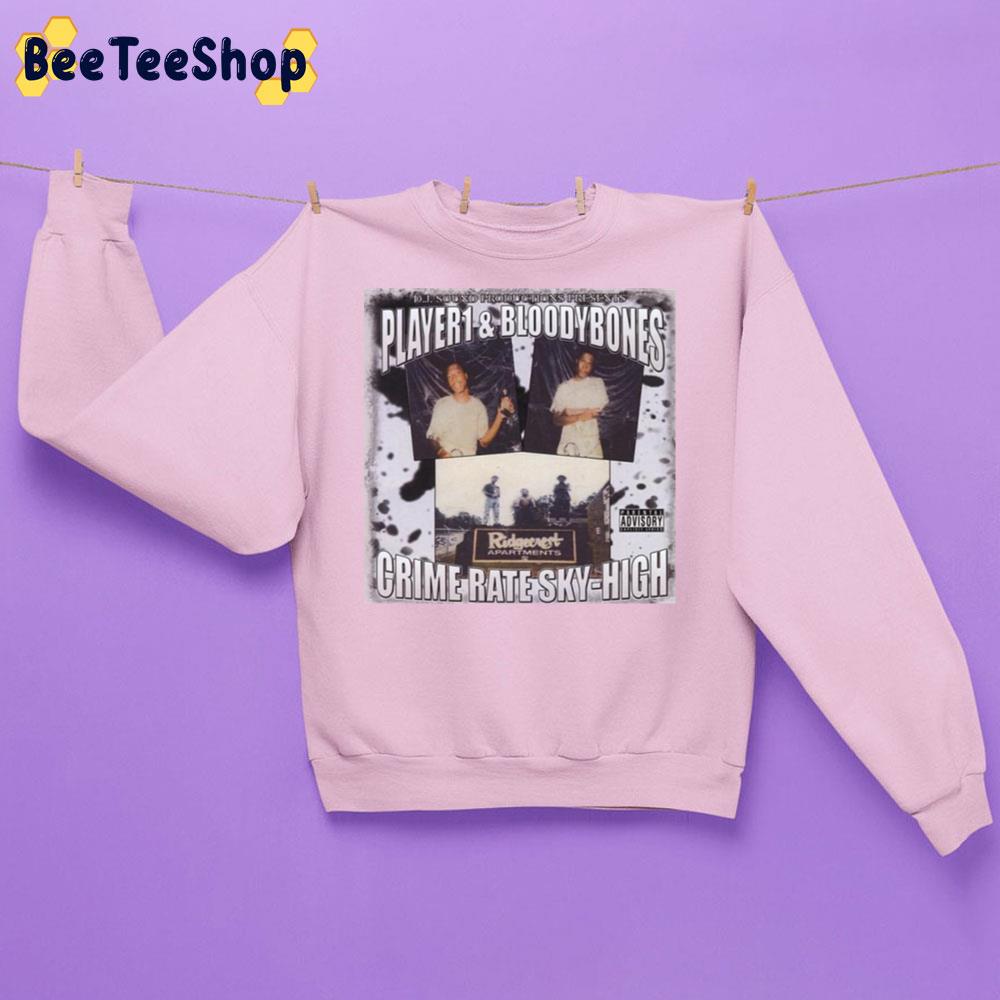 Crime Rate Sky-High Trending Unisex Sweatshirt Crime Rate Sky-High Trending Unisex Sweatshirt