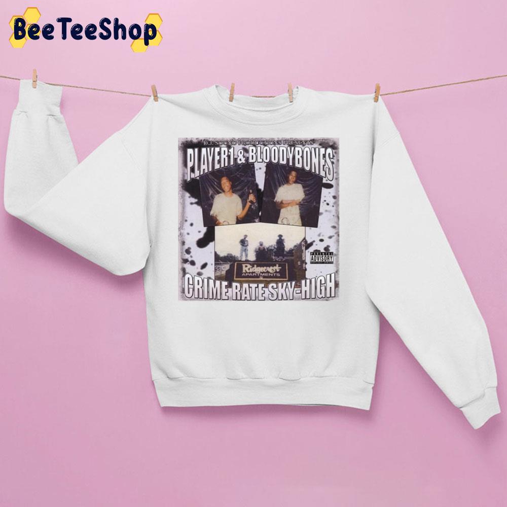 Crime Rate Sky-High Trending Unisex Sweatshirt Crime Rate Sky-High Trending Unisex Sweatshirt