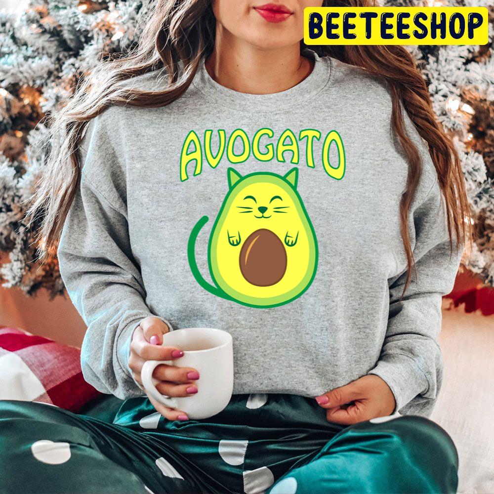 Cute Avogato Cat Trending Unisex Hoodie Cute Avogato Cat Trending Unisex Hoodie