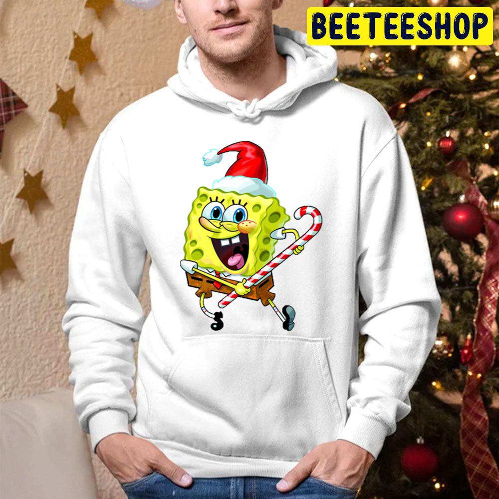 Cute Christmas Spongebob Trending Unisex Hoodie Cute Christmas Spongebob Trending Unisex Hoodie