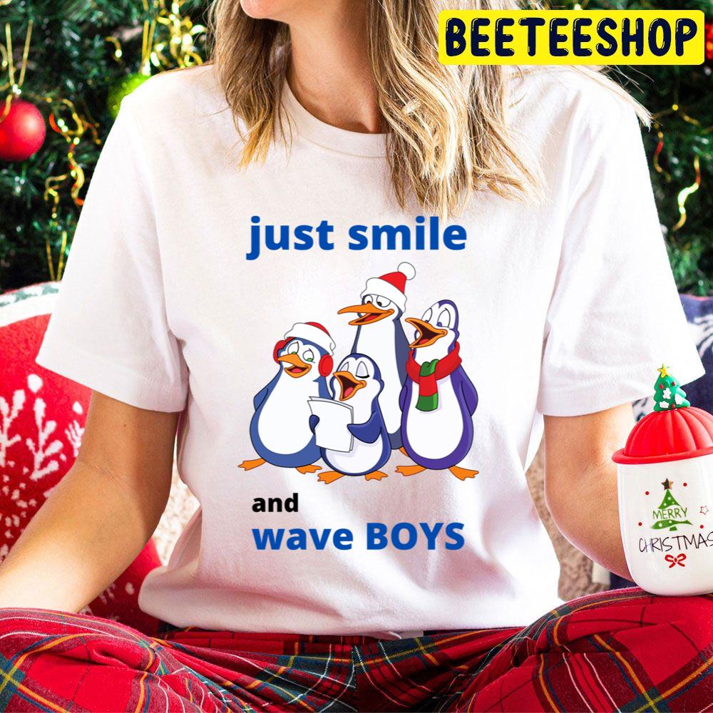 Cute Penguin Just Smile And Wave Boys Trending Unisex Hoodie Cute Penguin Just Smile And Wave Boys Trending Unisex Hoodie