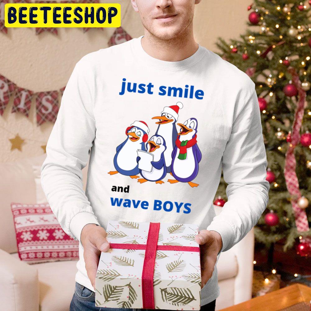 Cute Penguin Just Smile And Wave Boys Trending Unisex Hoodie Cute Penguin Just Smile And Wave Boys Trending Unisex Hoodie