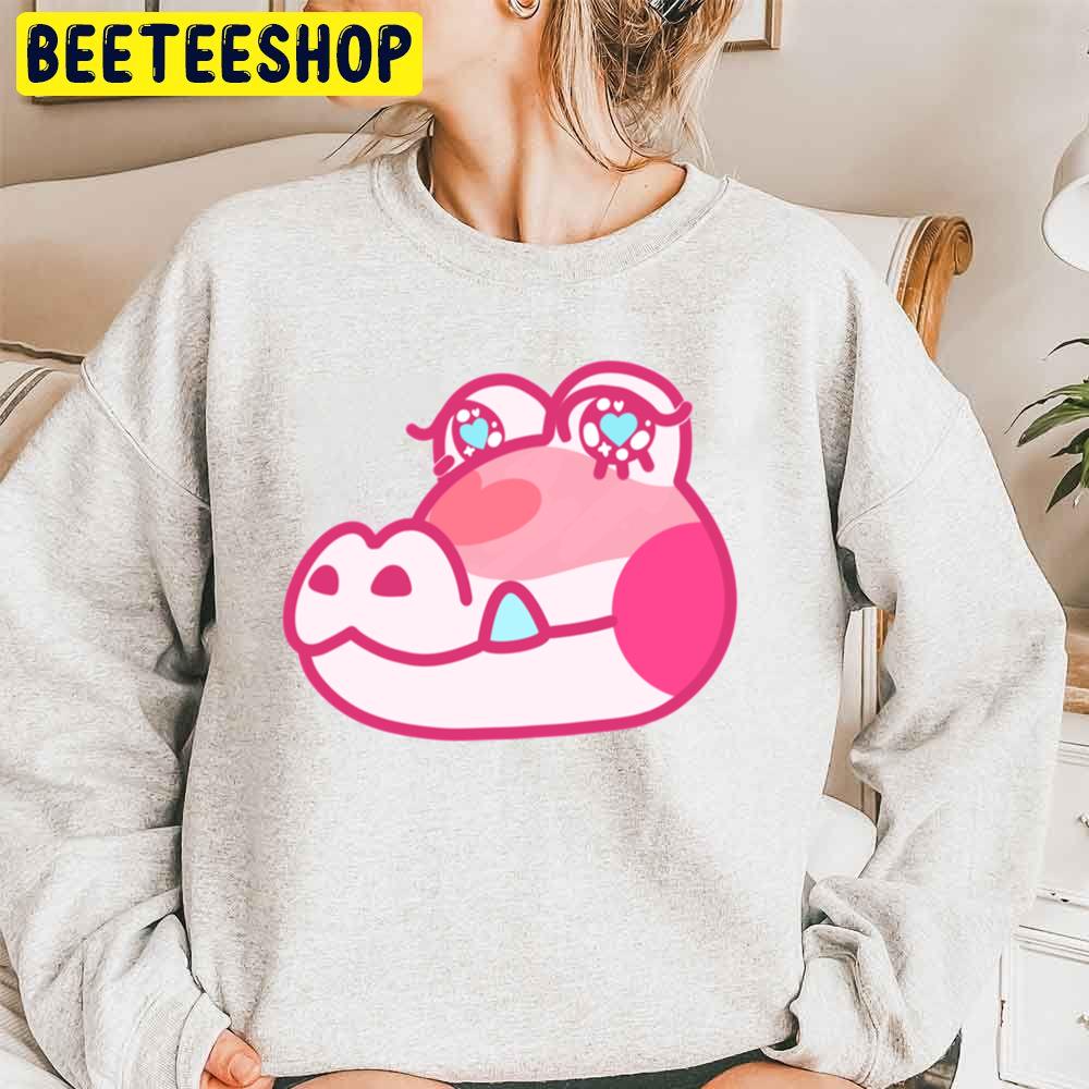 Cute Pink Crocodile Gayle Trending Unisex Sweatshirt Cute Pink Crocodile Gayle Trending Unisex Sweatshirt