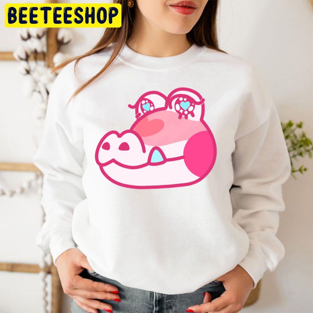 Cute Pink Crocodile Gayle Trending Unisex Sweatshirt Cute Pink Crocodile Gayle Trending Unisex Sweatshirt