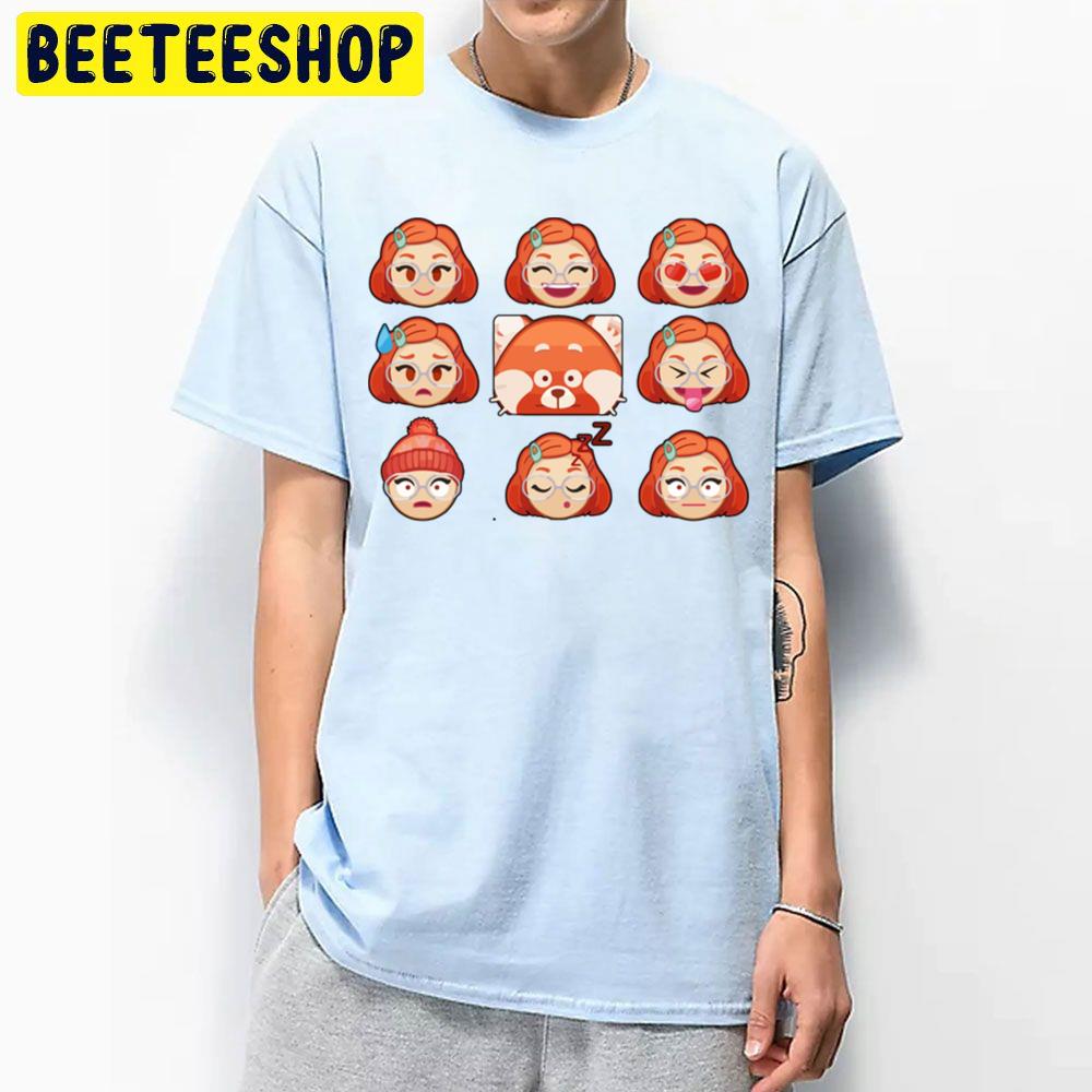 Cute Turning Red Mei Mei Lee And Red Panda Trending Unisex T Shirt Cute Turning Red Mei Mei Lee And Red Panda Trending Unisex T Shirt