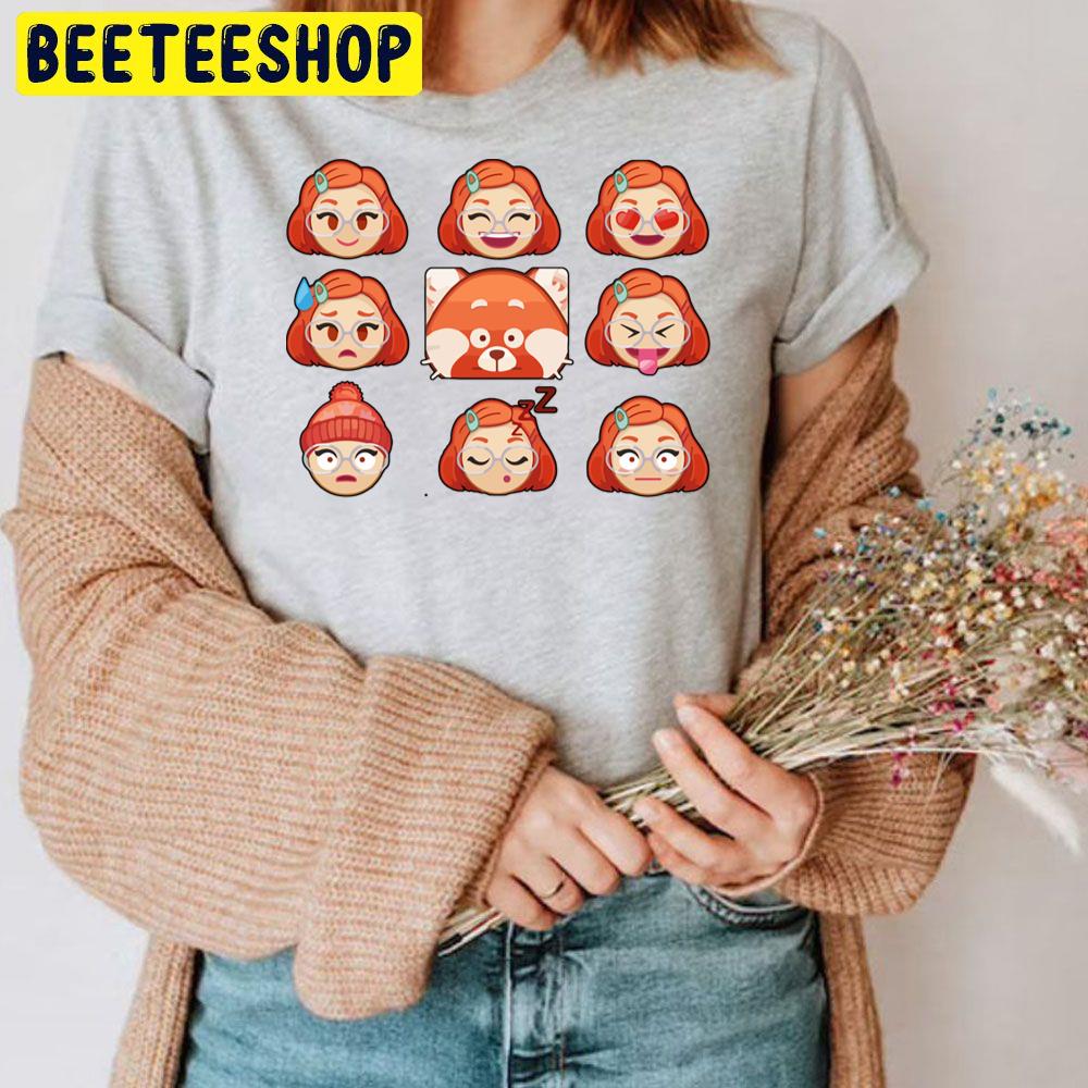 Cute Turning Red Mei Mei Lee And Red Panda Trending Unisex T Shirt Cute Turning Red Mei Mei Lee And Red Panda Trending Unisex T Shirt