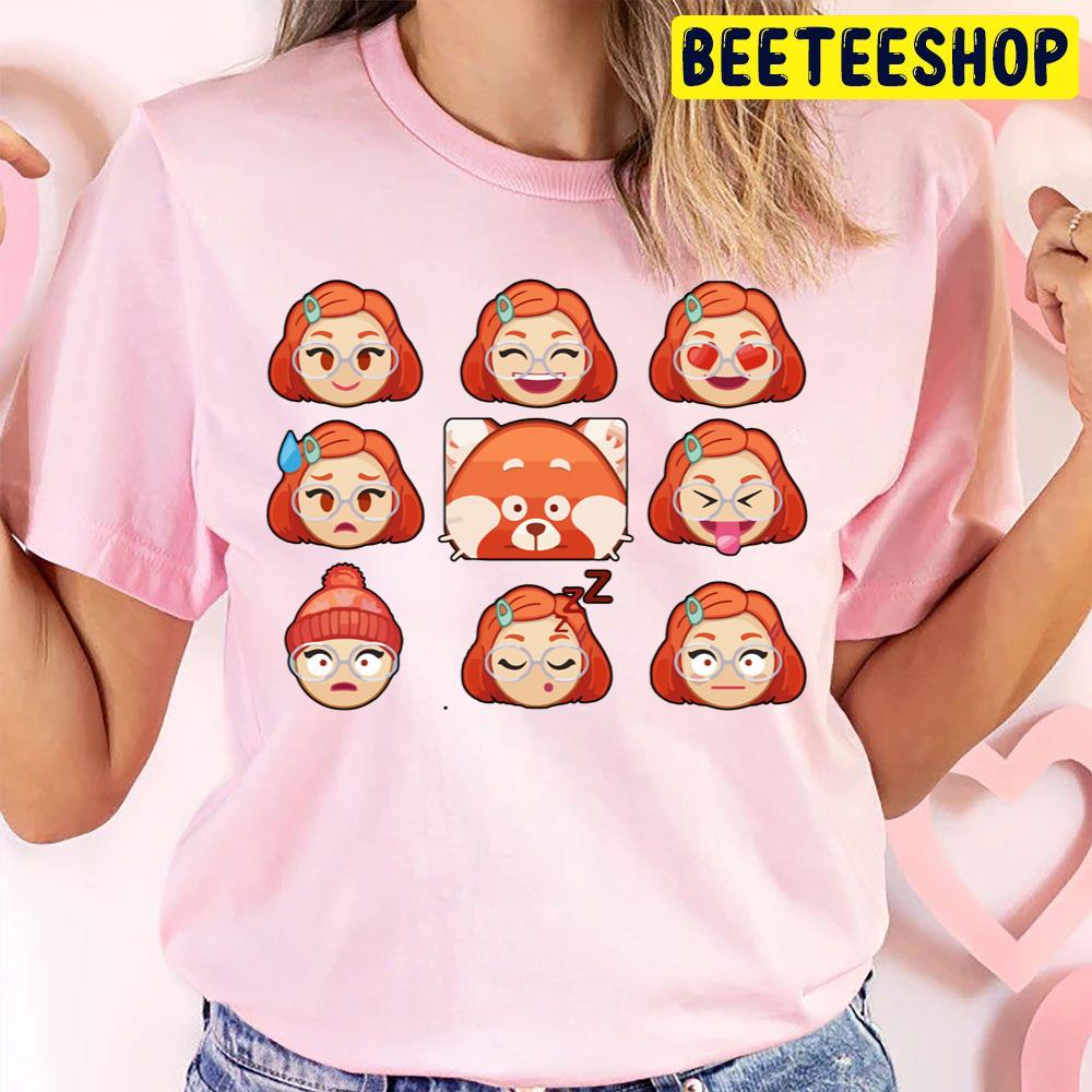Cute Turning Red Mei Mei Lee And Red Panda Trending Unisex T Shirt Cute Turning Red Mei Mei Lee And Red Panda Trending Unisex T Shirt