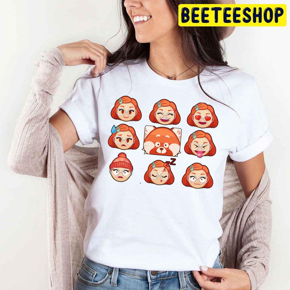 Cute Turning Red Mei Mei Lee And Red Panda Trending Unisex T Shirt Cute Turning Red Mei Mei Lee And Red Panda Trending Unisex T Shirt