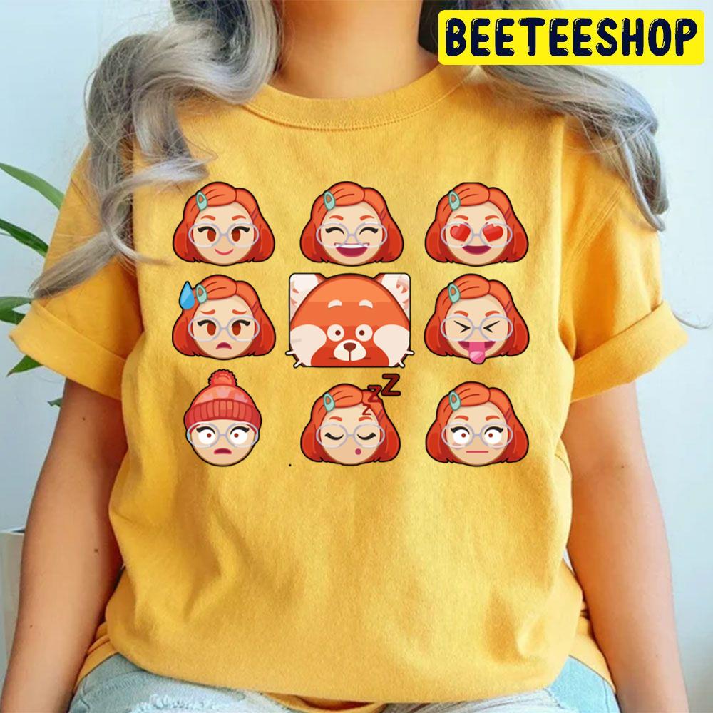 Cute Turning Red Mei Mei Lee And Red Panda Trending Unisex T Shirt Cute Turning Red Mei Mei Lee And Red Panda Trending Unisex T Shirt