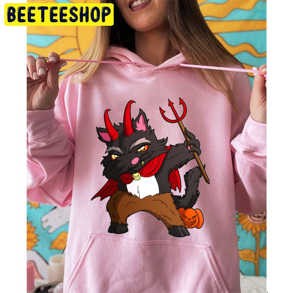 Dabbing Black Cat Halloween S For Men And Women Halloween Day Thanksgiving Christmas Day Trending Unisex Hoodie Dabbing Black Cat Halloween S For Men And Women Halloween Day Thanksgiving Christmas Day Trending Unisex Hoodie
