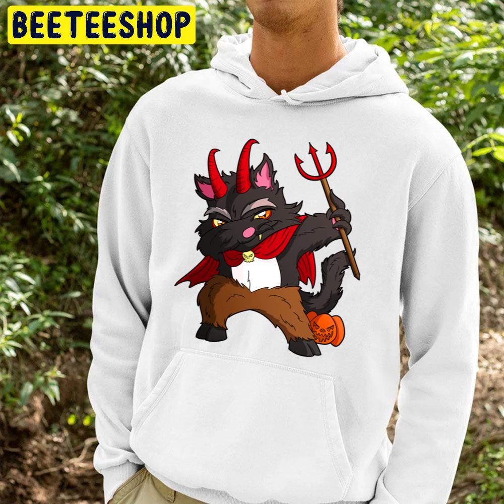 Dabbing Black Cat Halloween S For Men And Women Halloween Day Thanksgiving Christmas Day Trending Unisex Hoodie Dabbing Black Cat Halloween S For Men And Women Halloween Day Thanksgiving Christmas Day Trending Unisex Hoodie