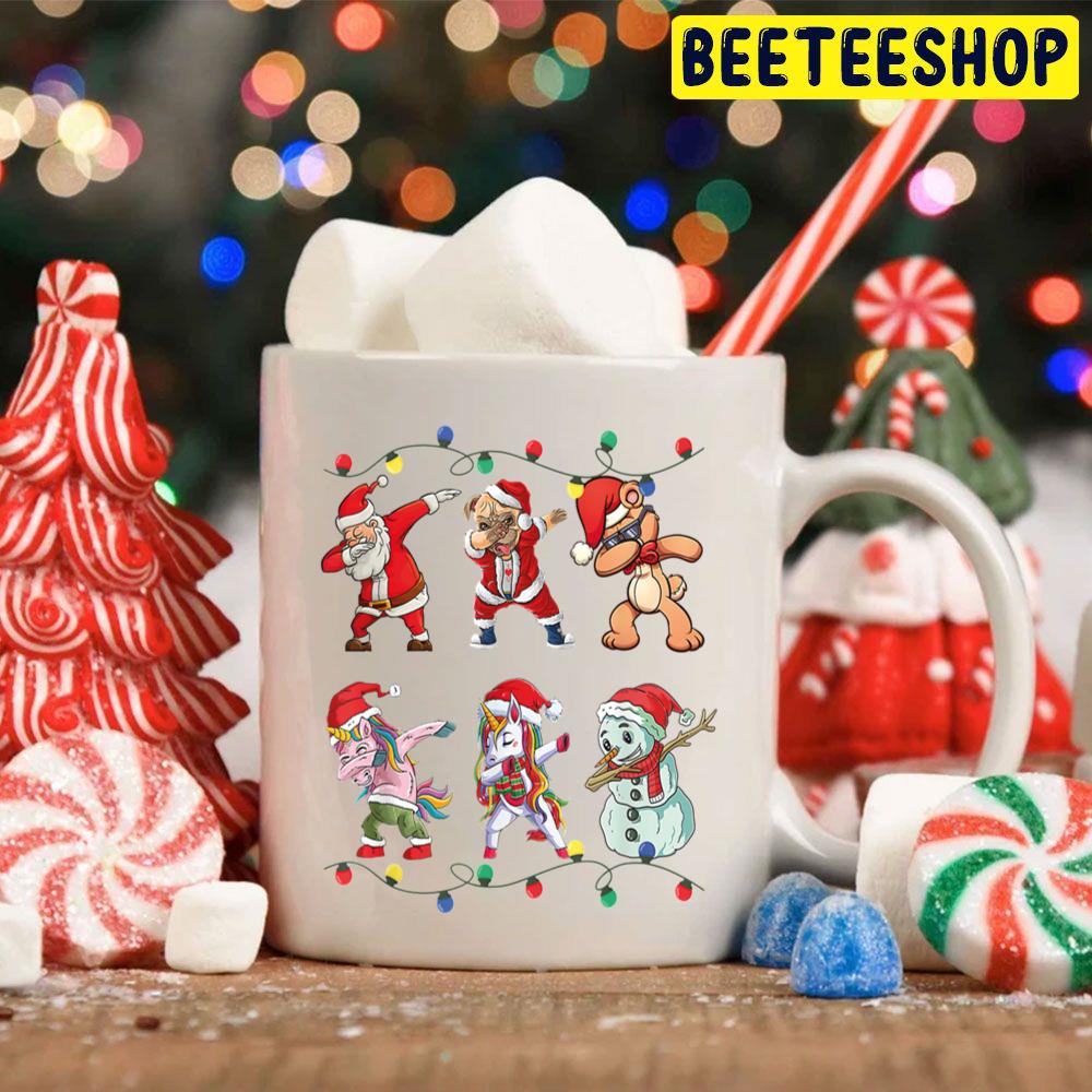 Dabbing Santa Elf Friends Christmas Trending Unisex Hoodie Dabbing Santa Elf Friends Christmas Trending Unisex Hoodie