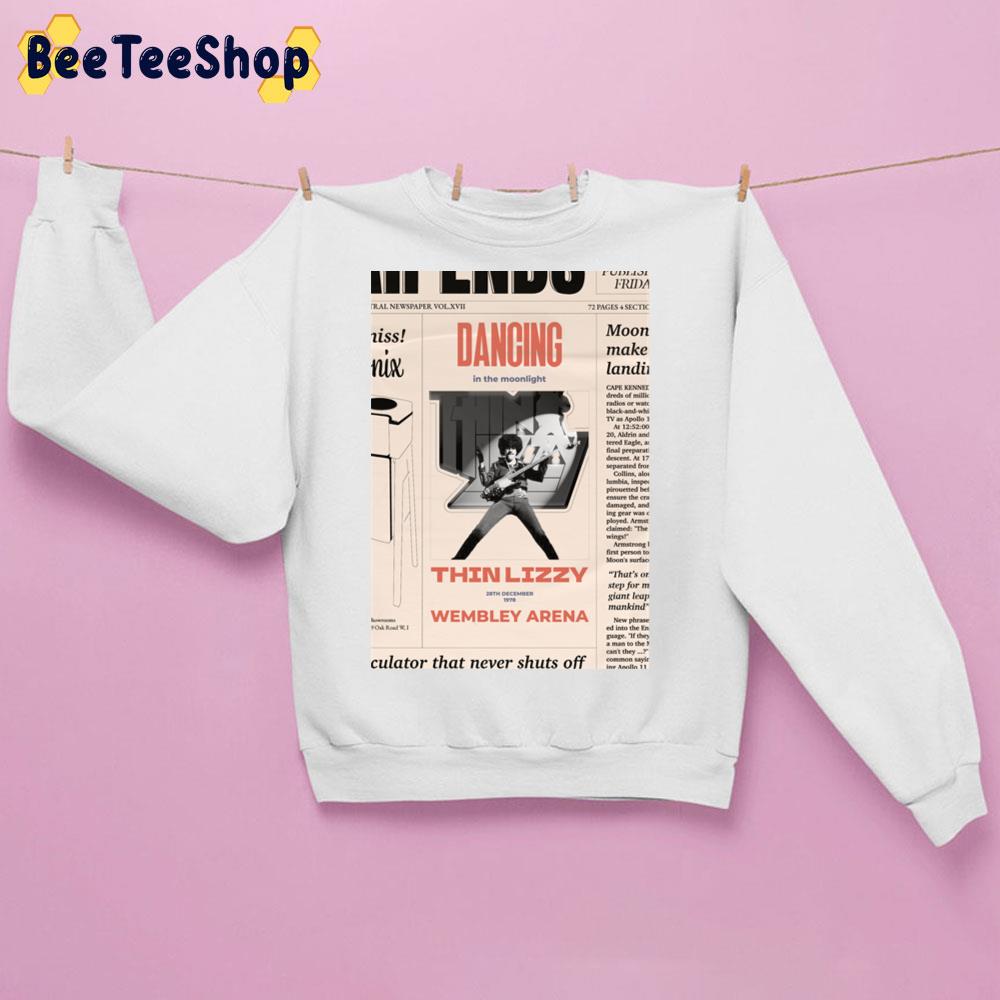 Dancing In The Moonlight Thin Lizzy Rock 28th December 1978 Trending Unisex Sweatshirt Dancing In The Moonlight Thin Lizzy Rock 28th December 1978 Trending Unisex Sweatshirt