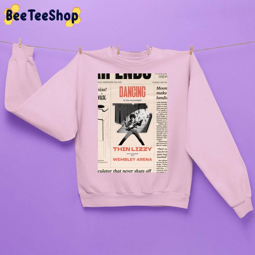 Dancing In The Moonlight Thin Lizzy Rock 28th December 1978 Trending Unisex Sweatshirt Dancing In The Moonlight Thin Lizzy Rock 28th December 1978 Trending Unisex Sweatshirt