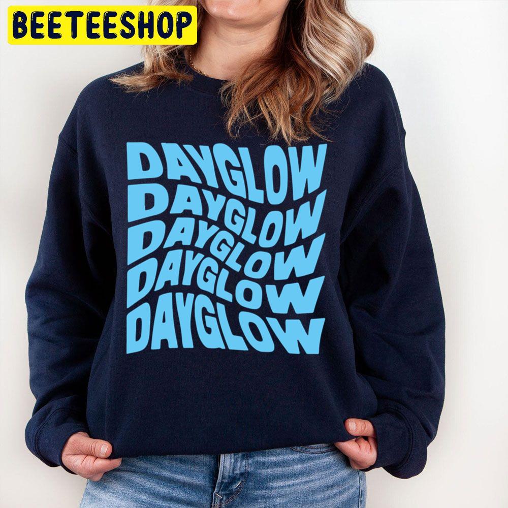 Dayglow Blue Text Art Trending Unisex Sweatshirt Dayglow Blue Text Art Trending Unisex Sweatshirt