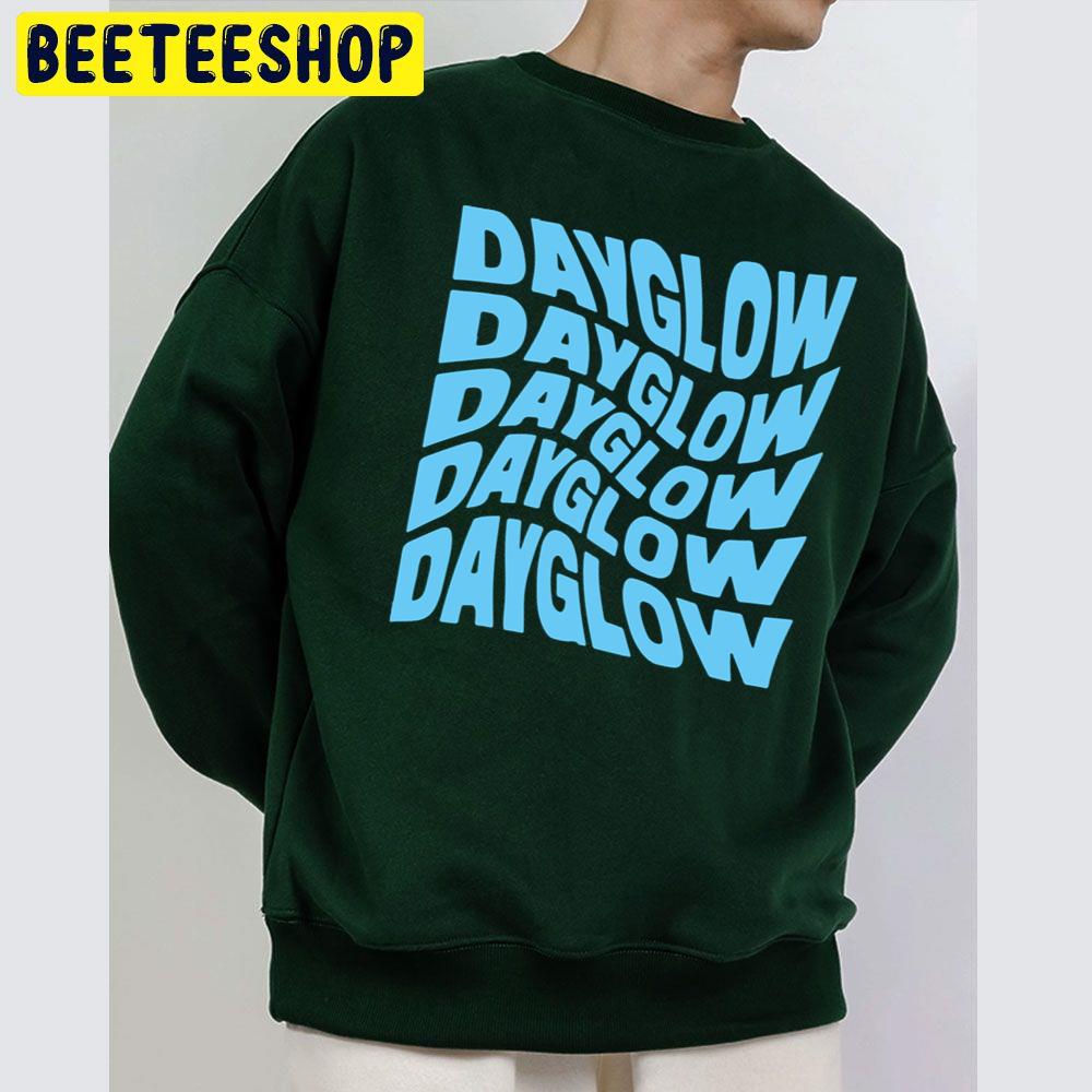 Dayglow Blue Text Art Trending Unisex Sweatshirt Dayglow Blue Text Art Trending Unisex Sweatshirt
