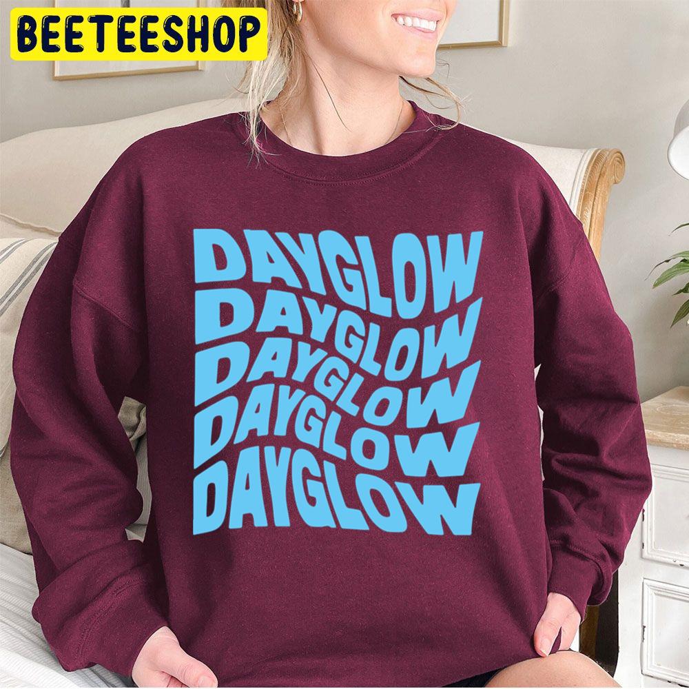 Dayglow Blue Text Art Trending Unisex Sweatshirt Dayglow Blue Text Art Trending Unisex Sweatshirt
