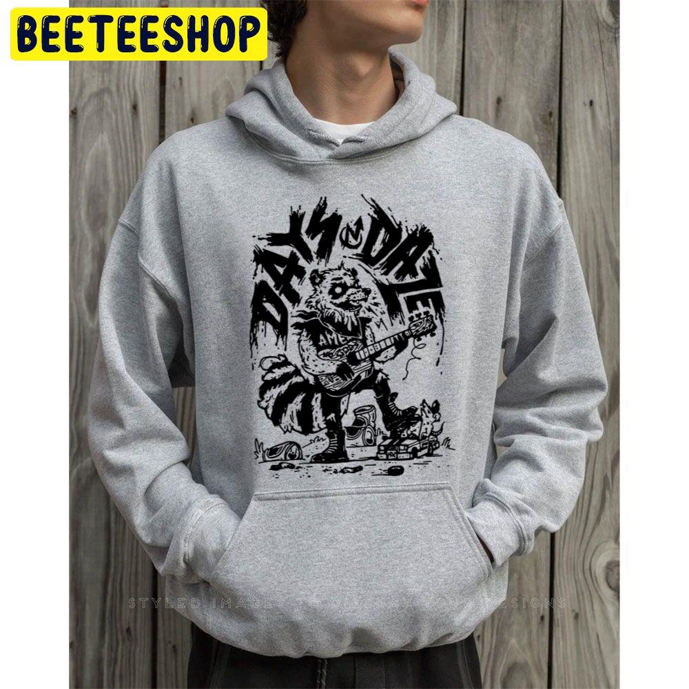 Days N' Daze Folk Punk Poster Black Trending Unisex Hoodie Days N' Daze Folk Punk Poster Black Trending Unisex Hoodie